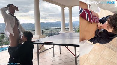 Got home from class horny