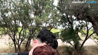 Fucked my friend outdoors, risky fun!