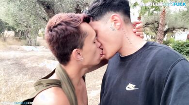 Fucked my friend outdoors, risky fun!