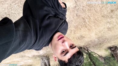 Fucked my friend outdoors, risky fun!