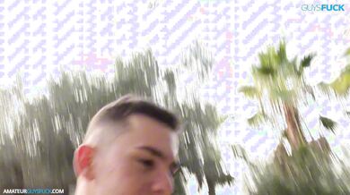 Horny break whilst running in the park