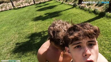 Having some outdoor fun