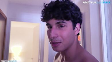 Waking up my boyfriend with a sloppy blowjob