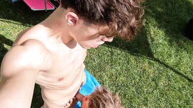 Best way to meet new friends is on your knees!