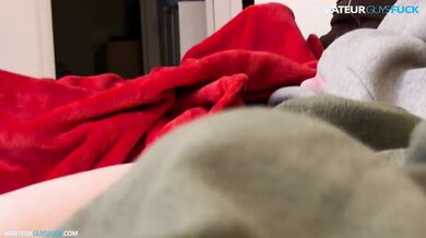 Caught stroking Jimeno's dick