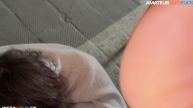 Cock sucking, cum eating boy